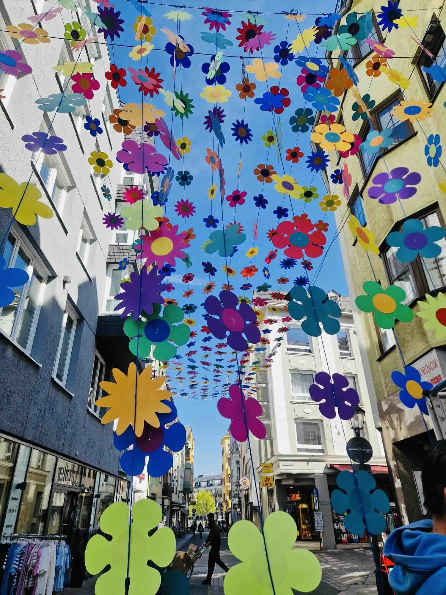 Koblenz Sommerdeko Innenstadt City