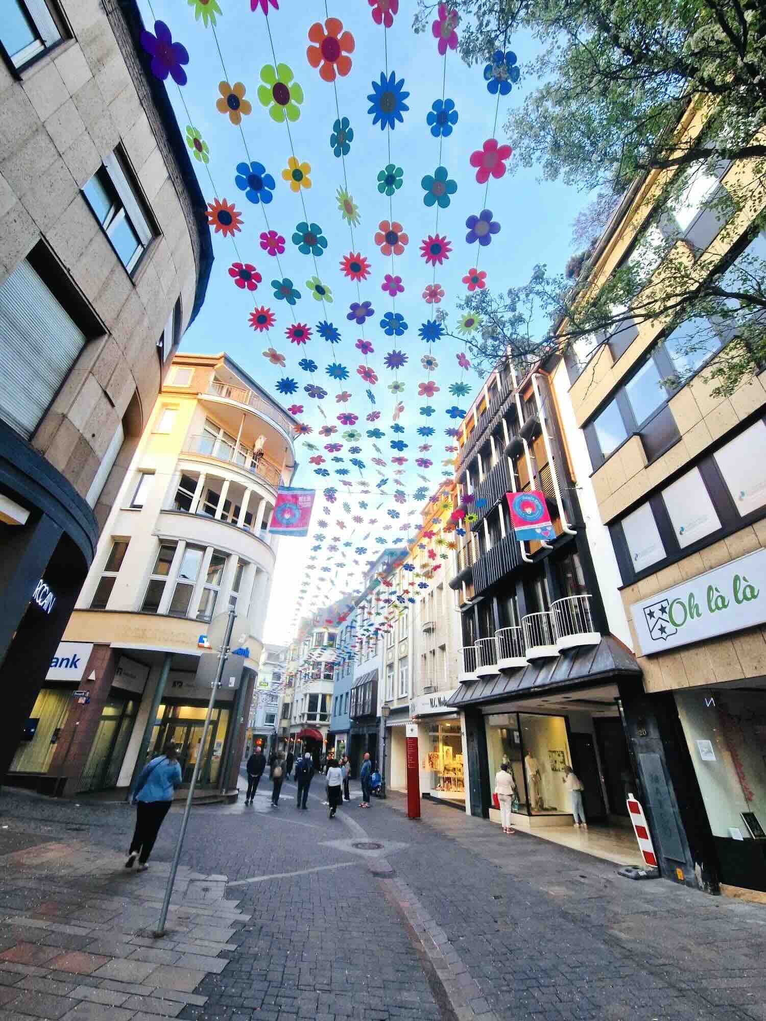 Sommerdekoration Koblenz Innenstadt