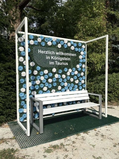 Sommerdekoration Königstein mit Selfie-Points