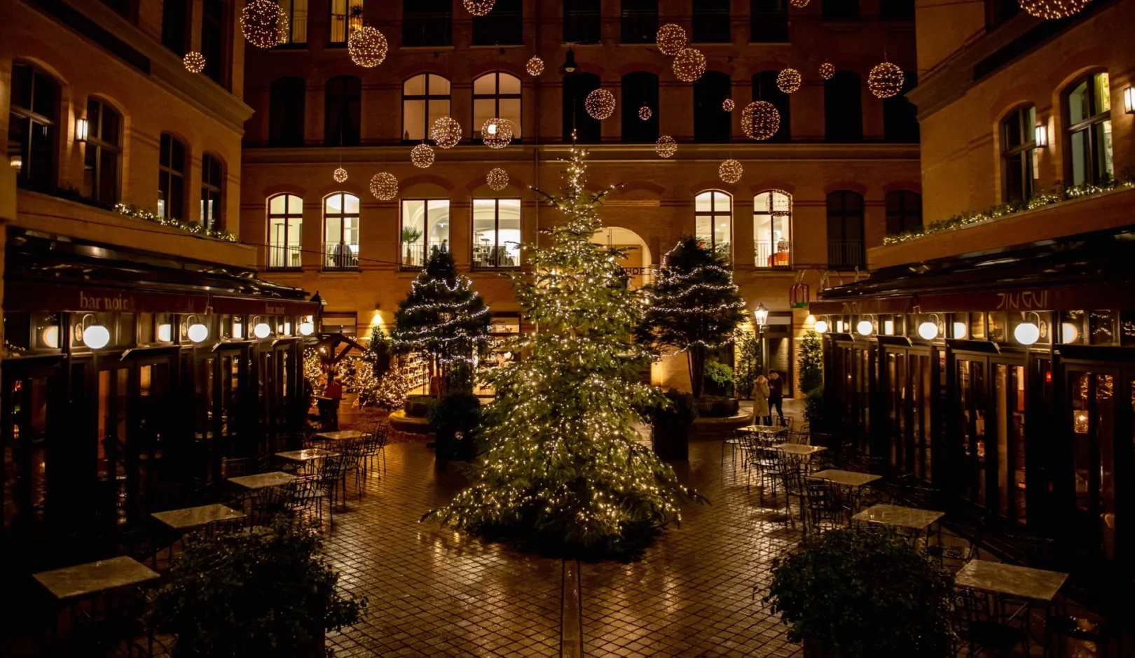 weihnachtsdeko hotel Tortue, Hamburg
