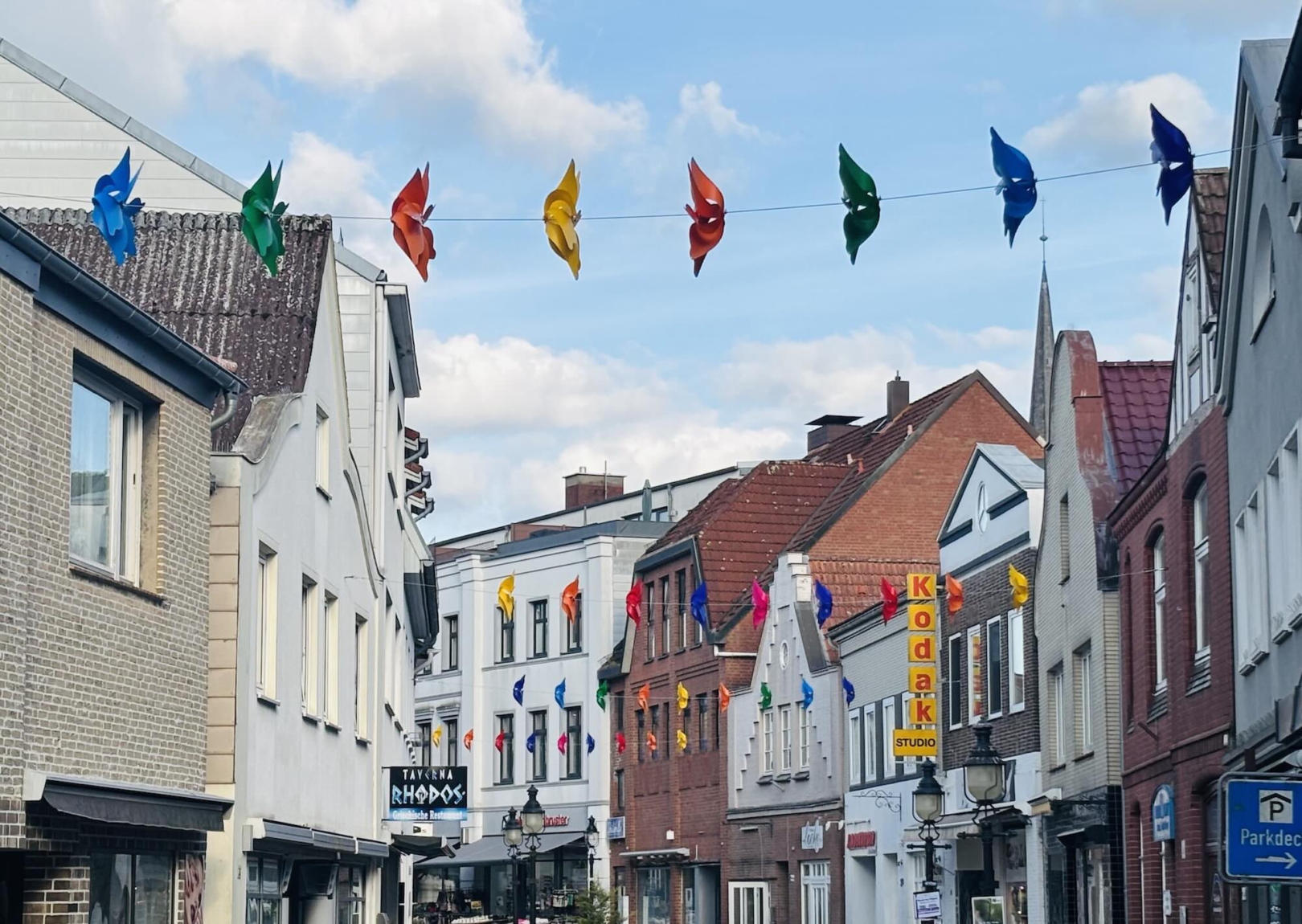 Bad Oldesloe Deko Einkaufsstrasse