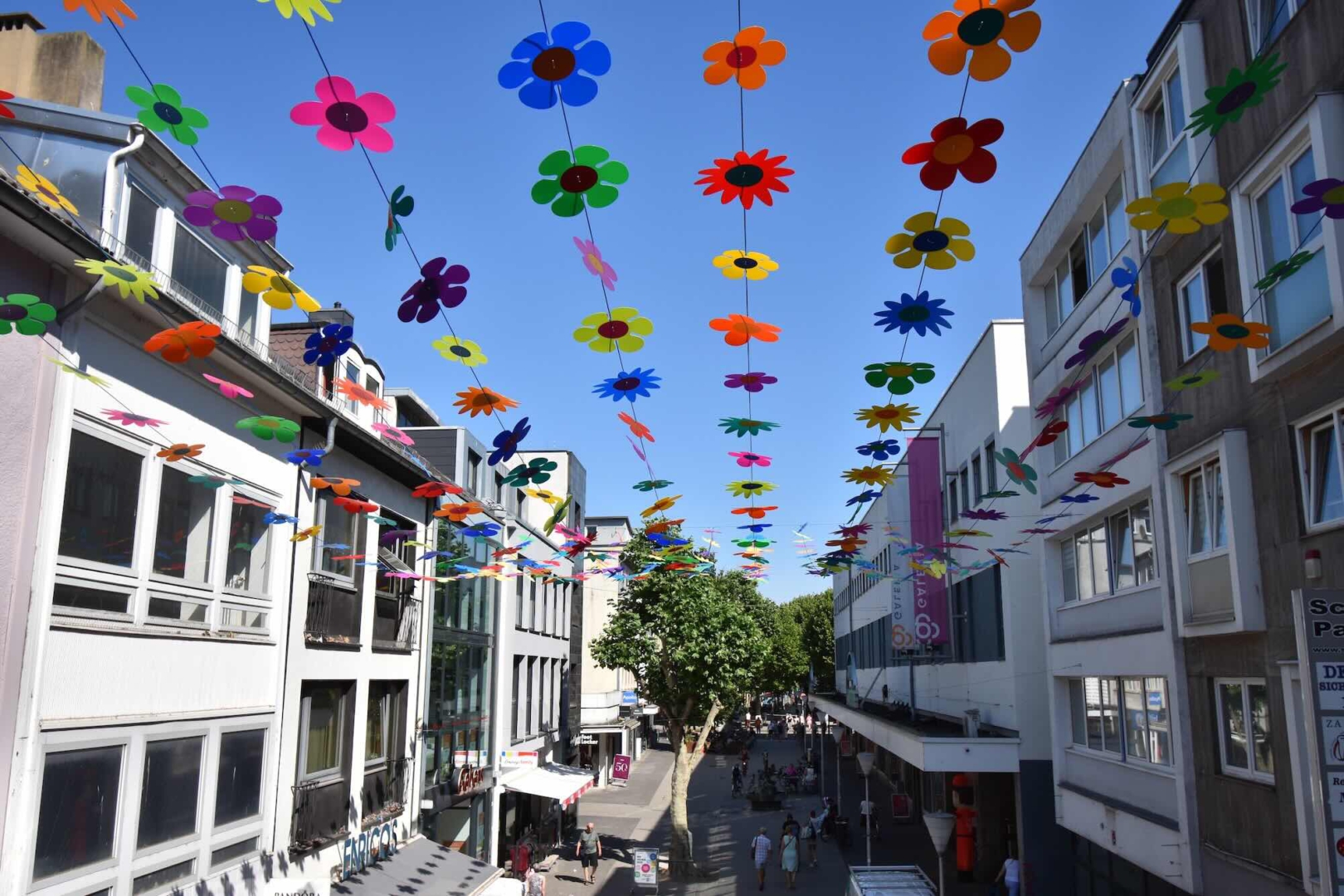 Düren Deko Einkaufsstrasse