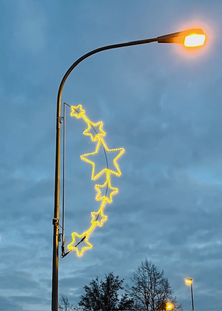 Professionelle Weihnachtsdeko für Gemeinde Dällikon Schweiz