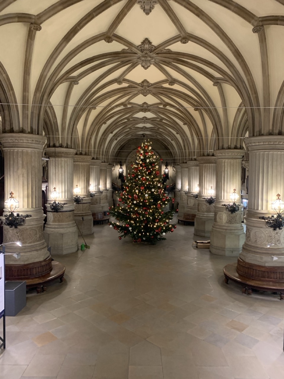 Rathaus Weihnachtsbaum Hamburg 2025