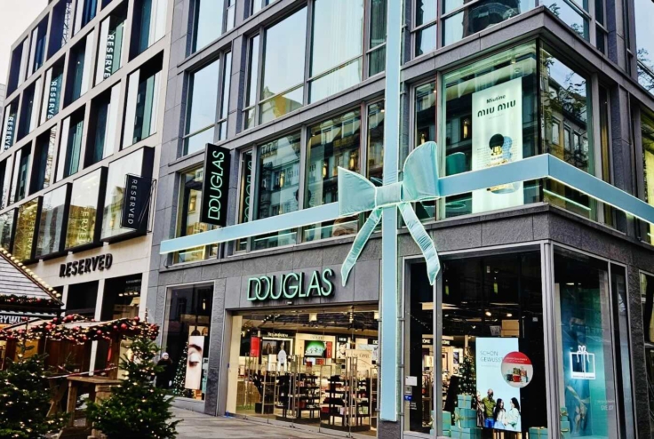 Weihnachtsbeleuchtung Douglas München