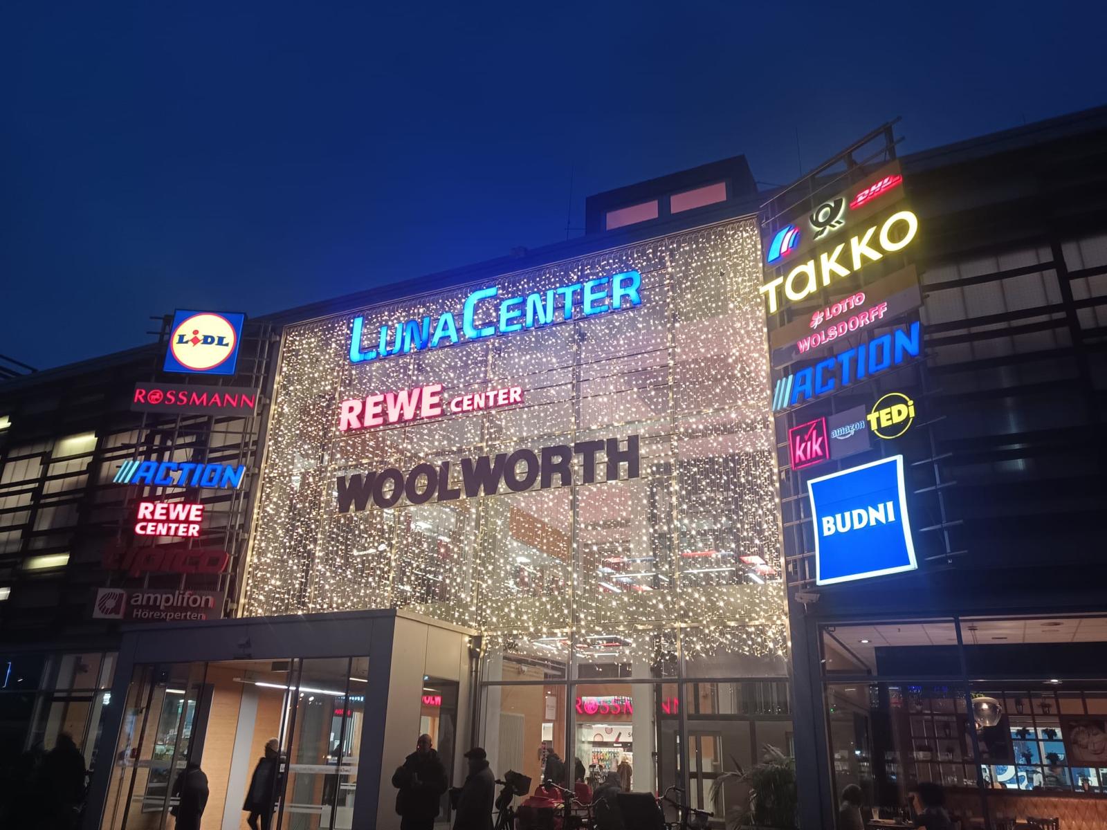 Weihnachtsdeko Luna Center