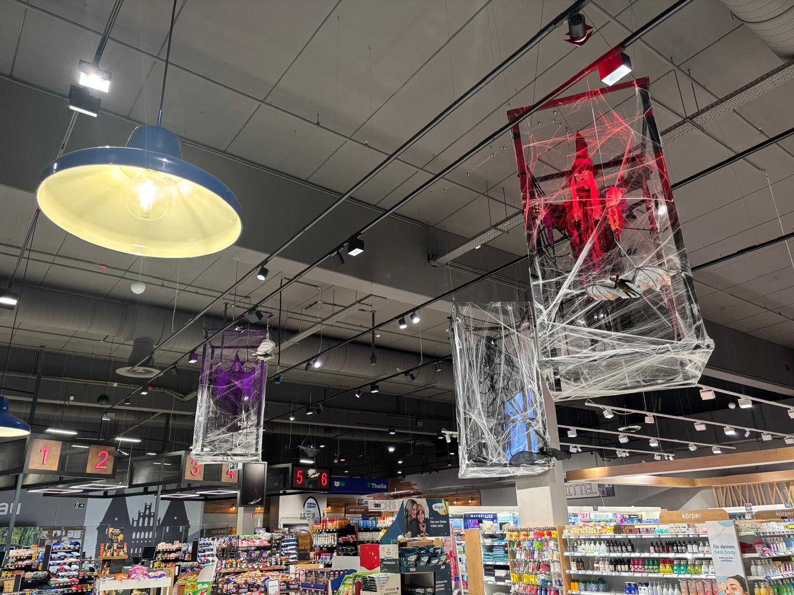 Halloween Deko Laden Hotel Einzelhandel